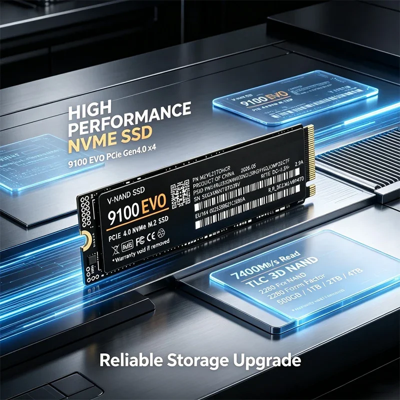 Gaming M.2 NVMe SSD 9100 EVO P - M.2 Nvme 4Tb Pcie 4.0 Ssd 评论和价格