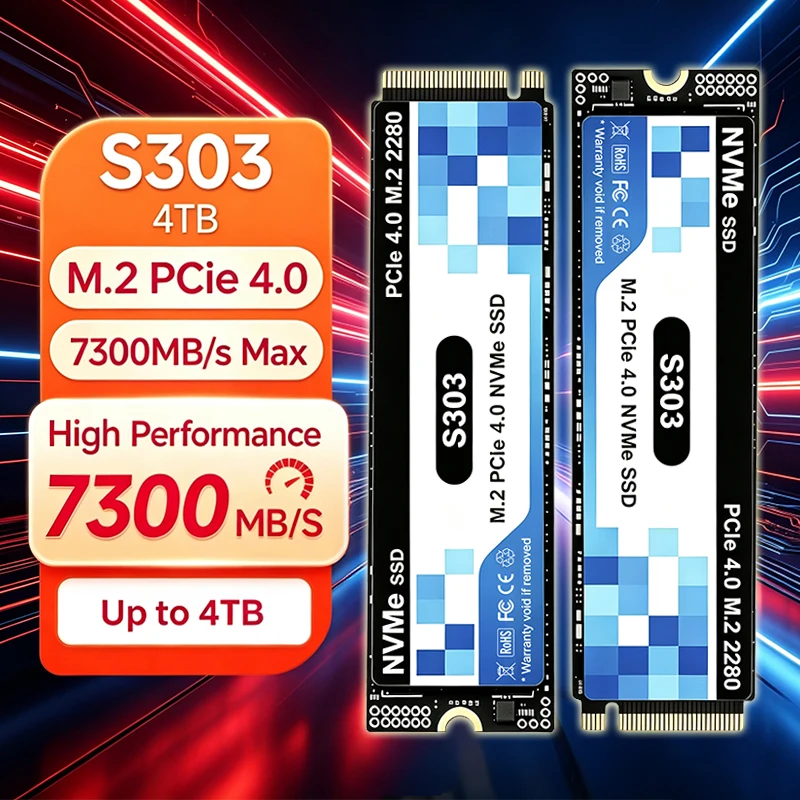 2026 New Original S303 M.2 SSD - M.2 Nvme 4Tb Pcie 4.0 Ssd 评论和价格