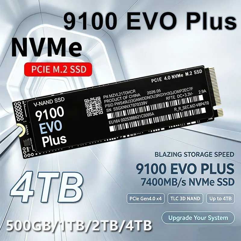 9100 EVO Plus M.2 NVMe SSD 1TB - M.2 Nvme 4Tb Pcie 4.0 Ssd 评论和价格