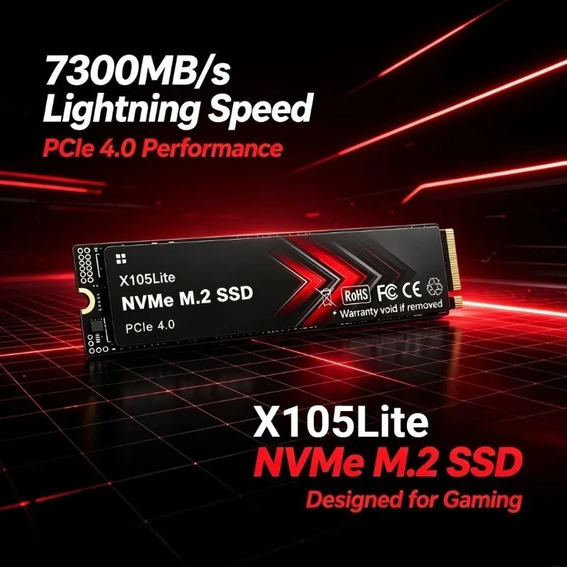 X105Lite M.2 NVMe SSD PCIe 4.0 - M.2 Nvme 4Tb Pcie 4.0 Ssd 评论和价格